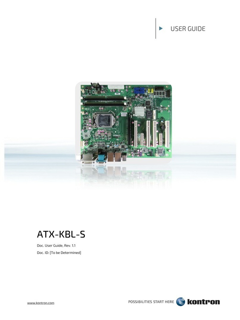 Kontron ATX-KBL-S User manual