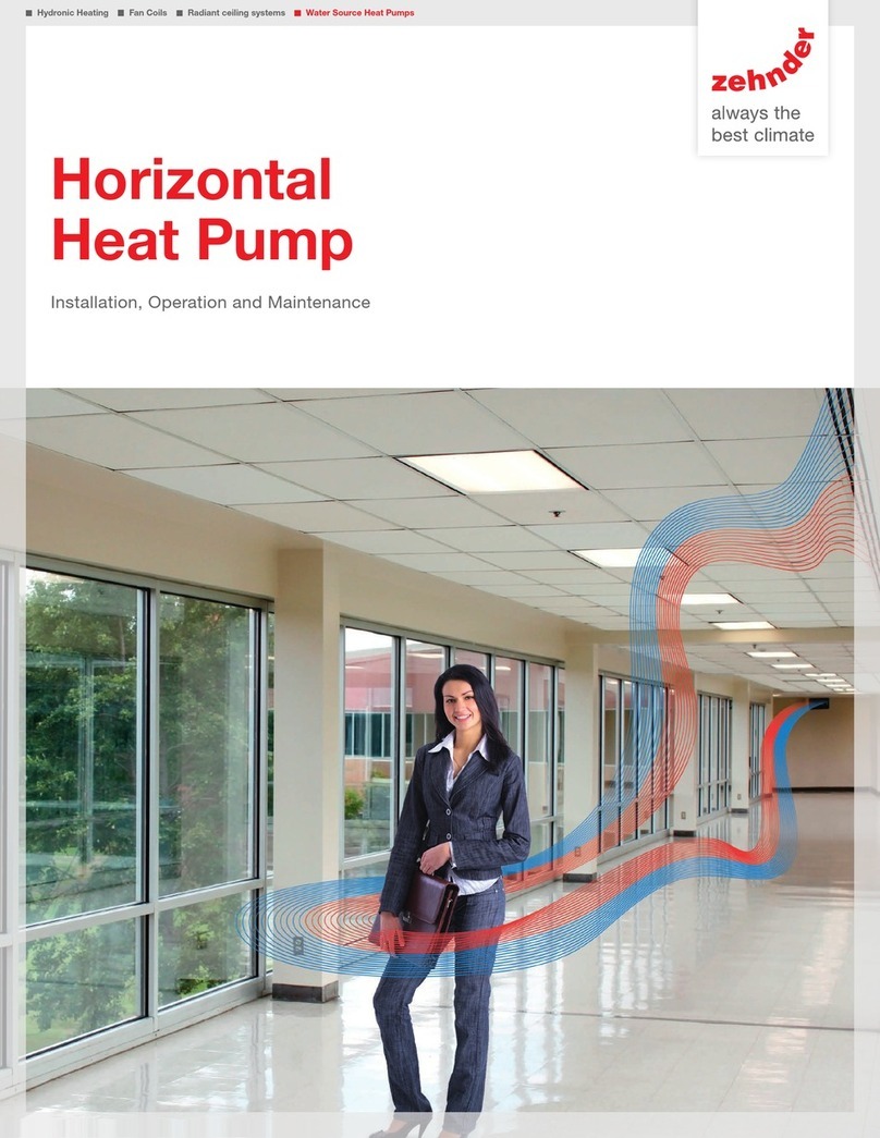 Zehnder Rittling HP Series Installation, operation and maintenance