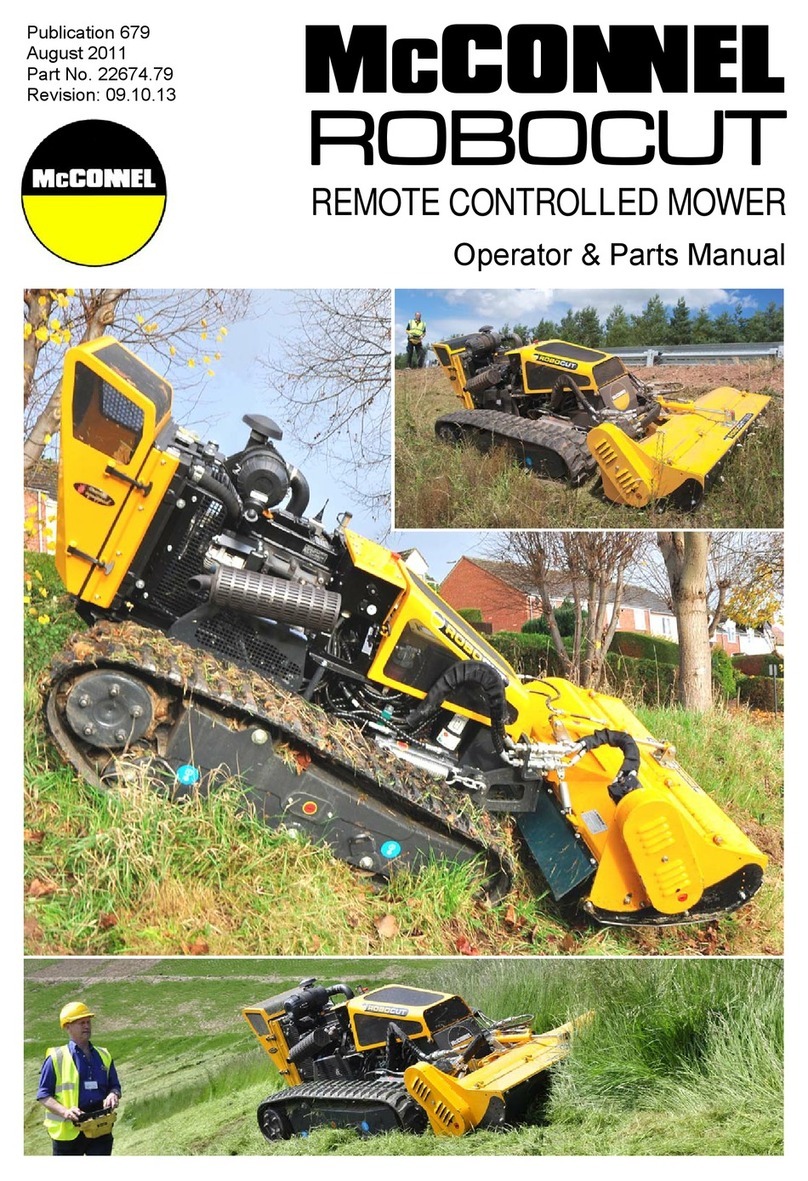 McConnel RoboCut Operator's & parts manual