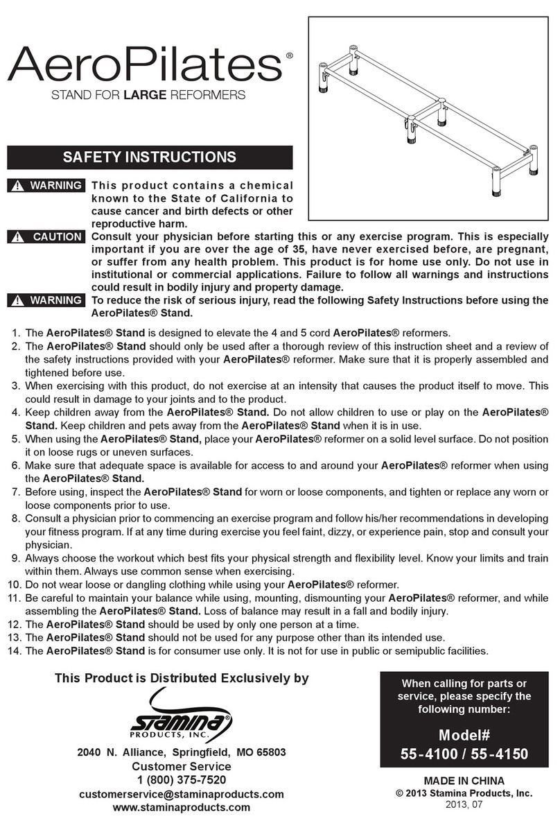 Stamina 55-4100 Safety instructions