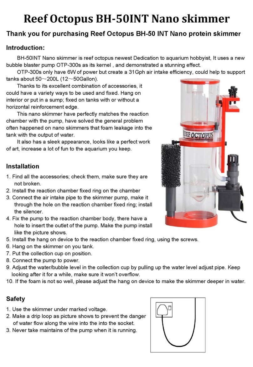 CoralVue Reef Octopus BH-50INT manual CoralVue Reef Octopus BH-50INT manual