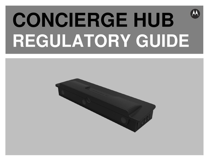 Motorola solutions CCHUB1 Regulatory guide