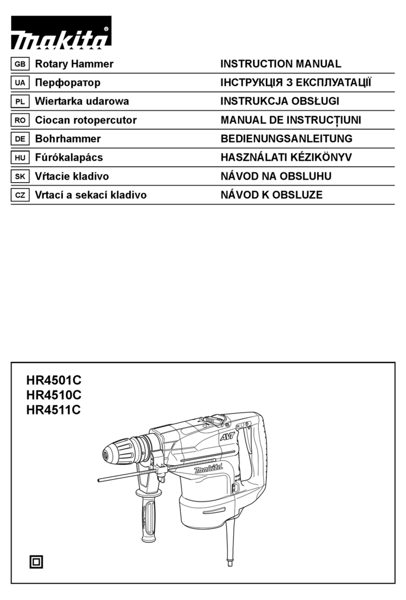 Makita HR4501C instruction manual