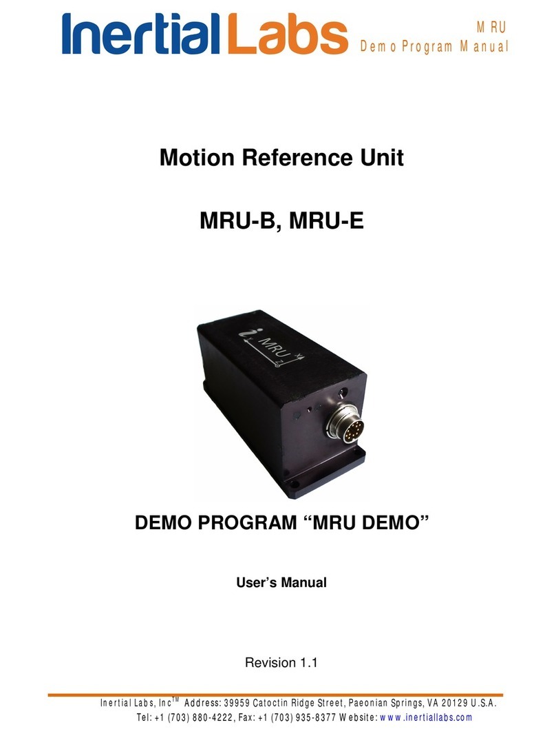 Inertial Labs MRU-B user manual