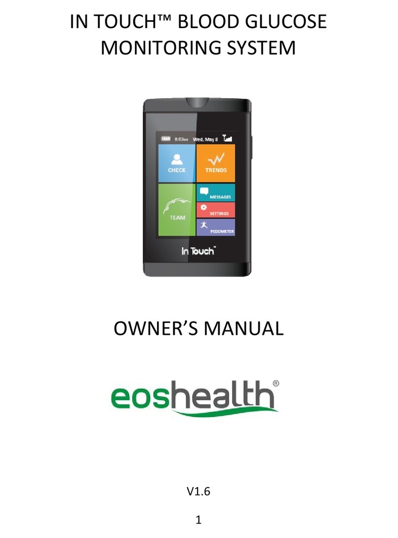 eoshealth IN TOUCH owner's manual