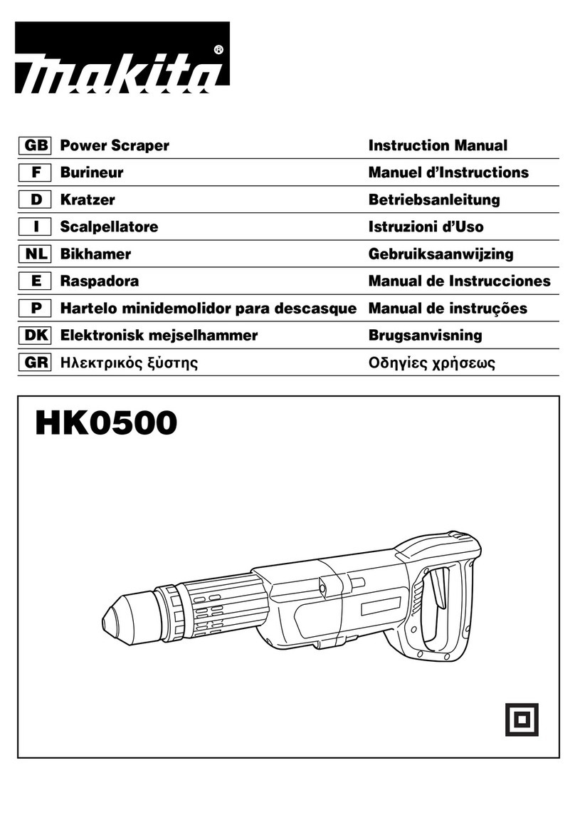 Makita HK0500 instruction manual