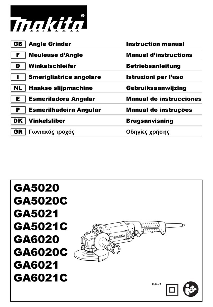 Makita GA5020 User manual