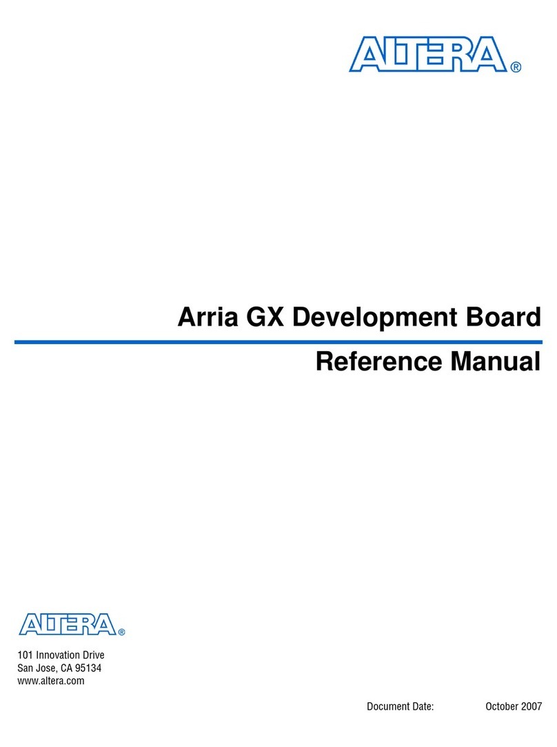 Altera Arria GX User manual