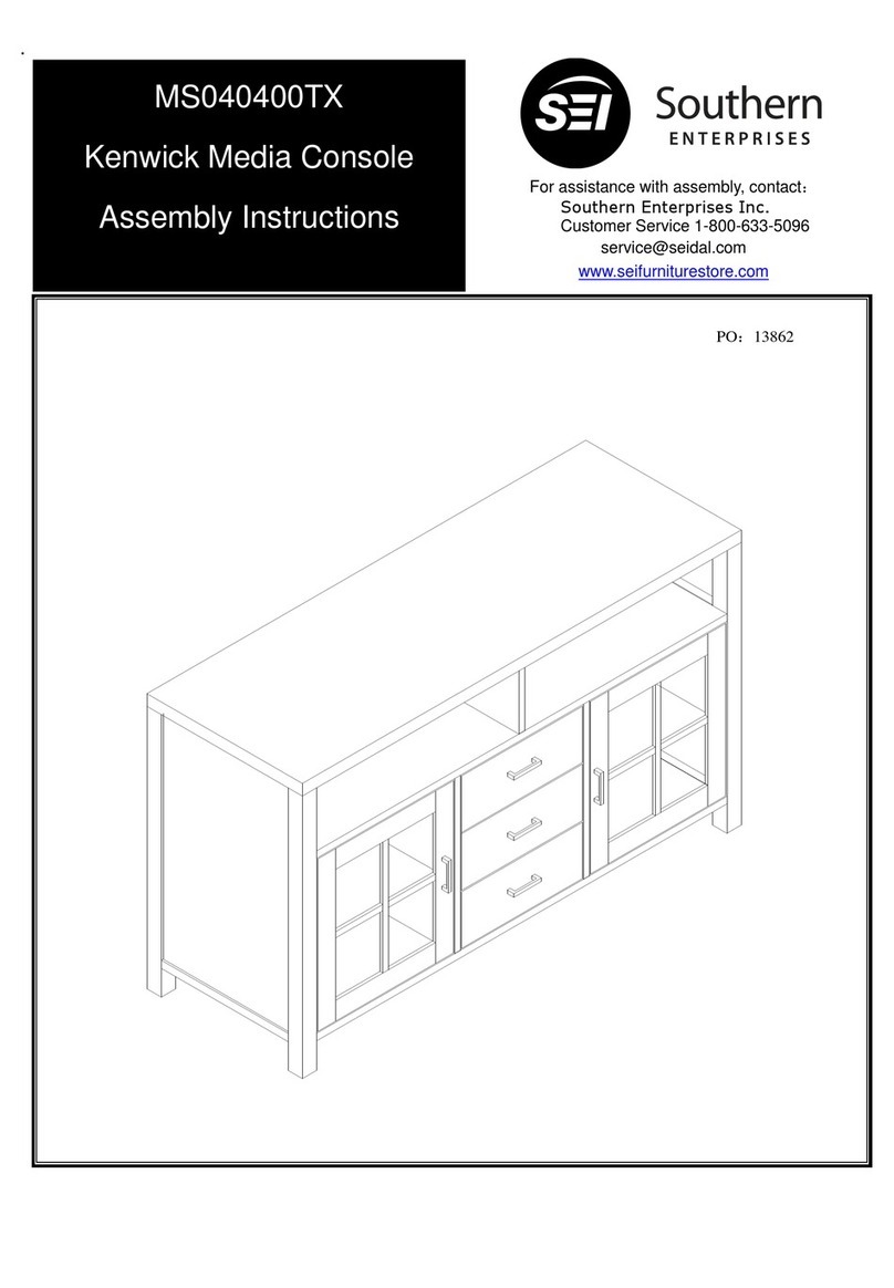 Southern MS040400TX Assembly instructions