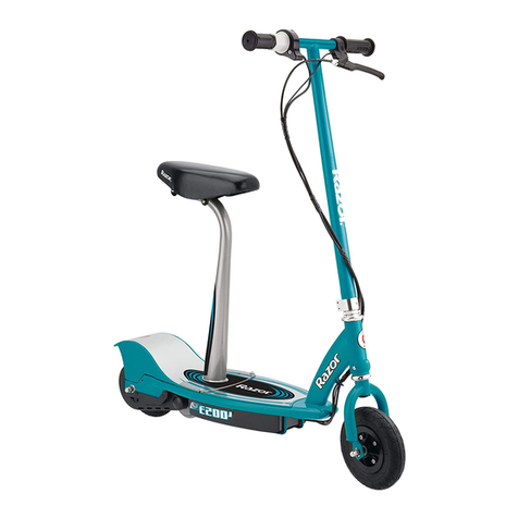 Razor E200 Series User manual Razor E200 Series User manual