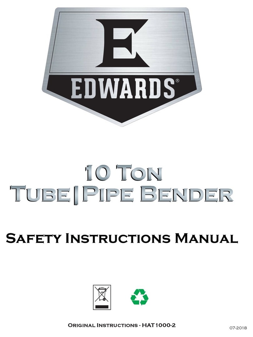 Edwards HAT1000 Safety & instruction manual