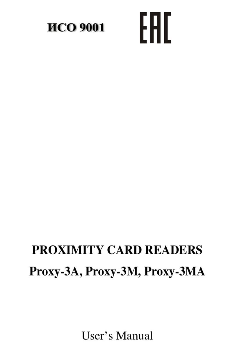 bolid Proxy-3A User manual