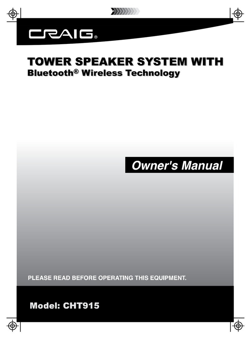 Craig CHT915 User manual Craig CHT915 User manual