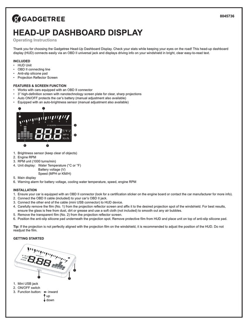 Gadgetree 8045736 operating instructions