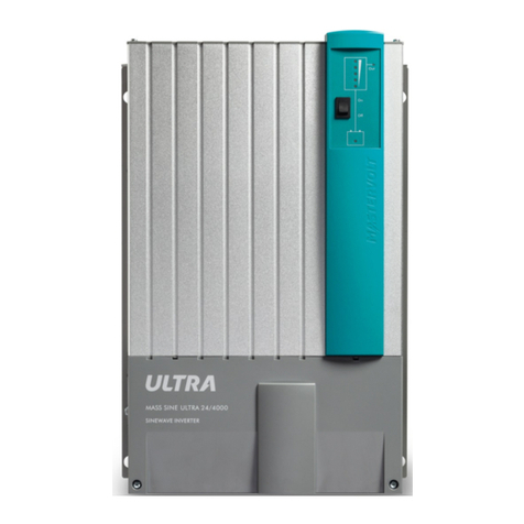 Mastervolt Mass Sine Ultra 24/4000 User and installation manual