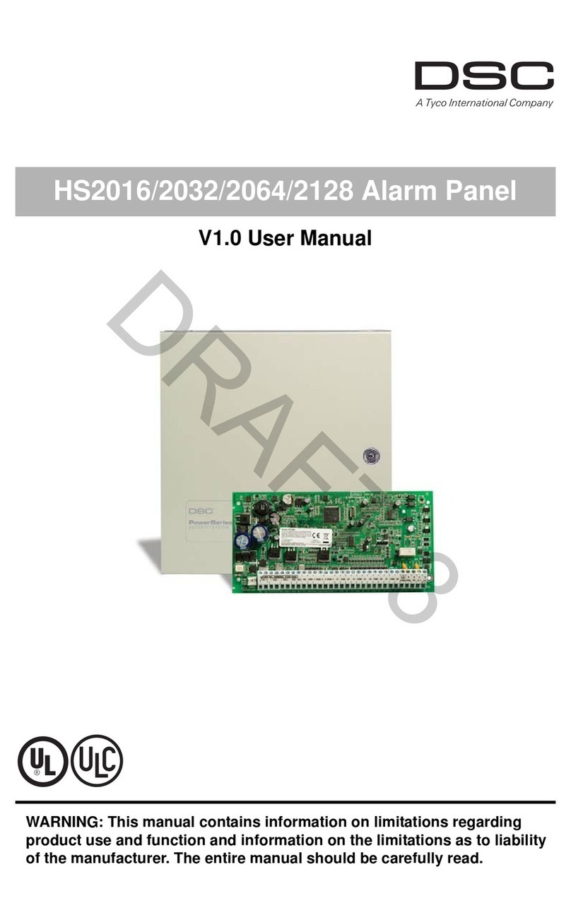 DSC neo HS2016 user manual