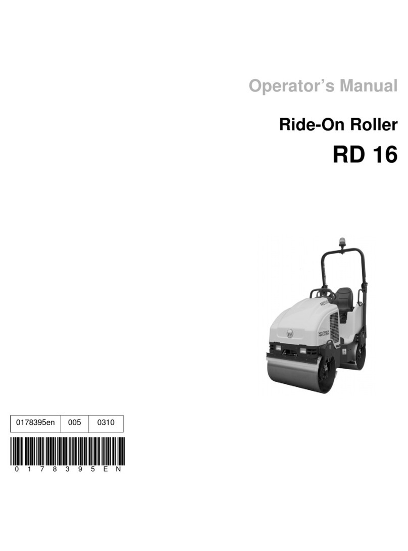 Wacker Neuson RD 16 User manual