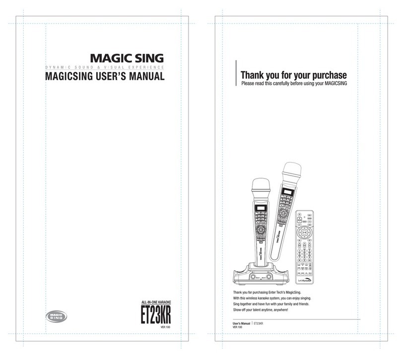 Enter-Tech MagicSing ET23KR user manual