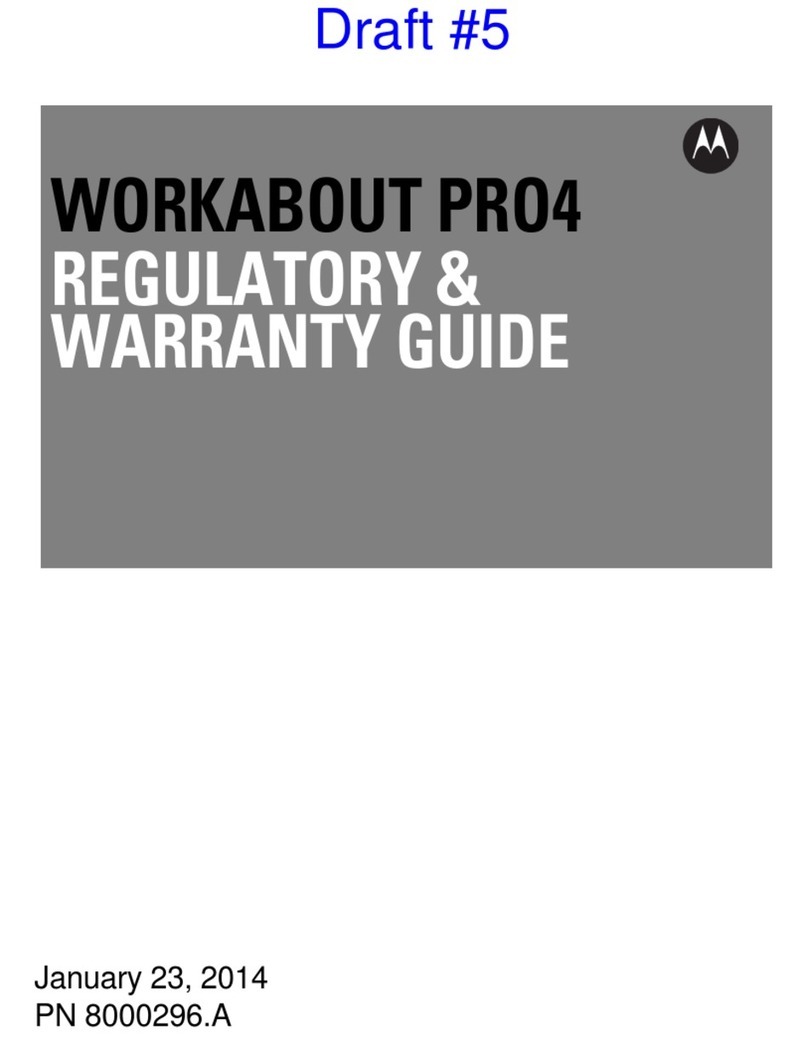 Motorola solutions Workabout PR04 Warranty guide