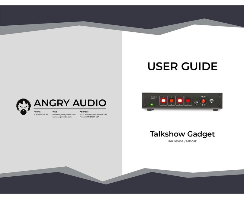 Angry Audio 991008 user guide