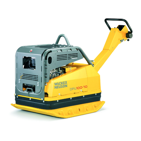 Wacker Neuson DPU 100-70Les User manual