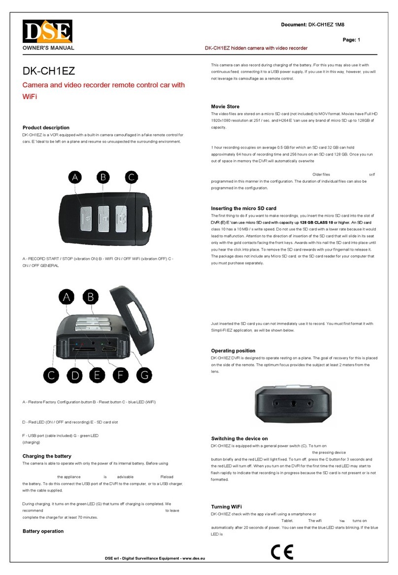 DSE DK-CH1EZ User manual