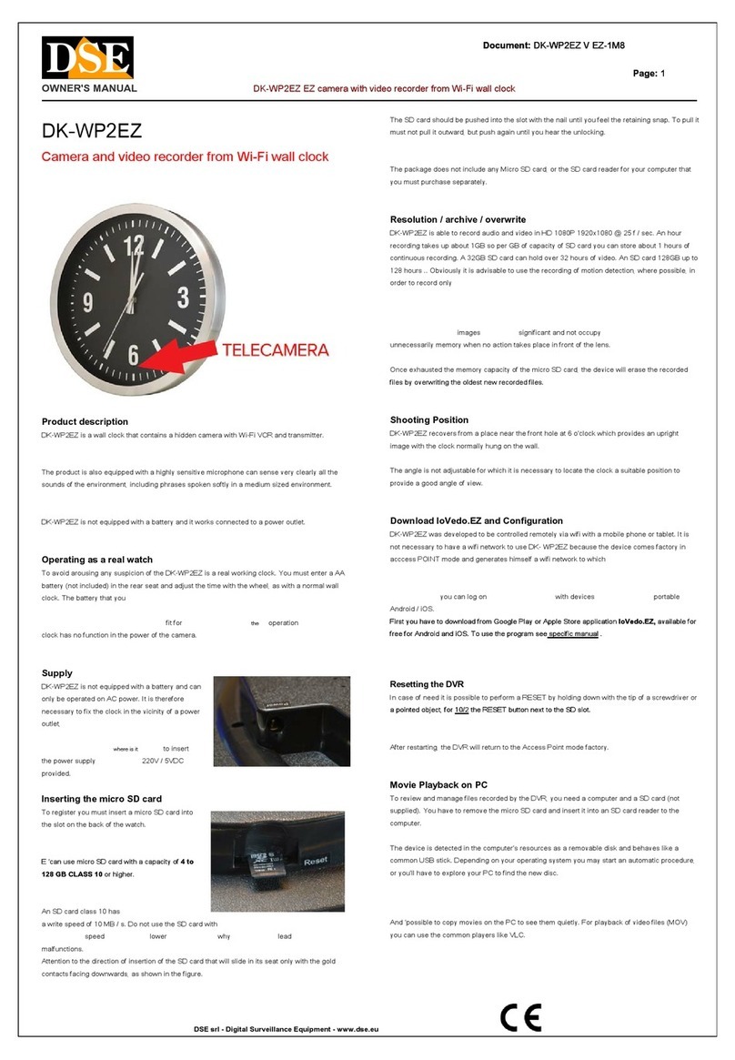 DSE DK-WP2EZ owner's manual
