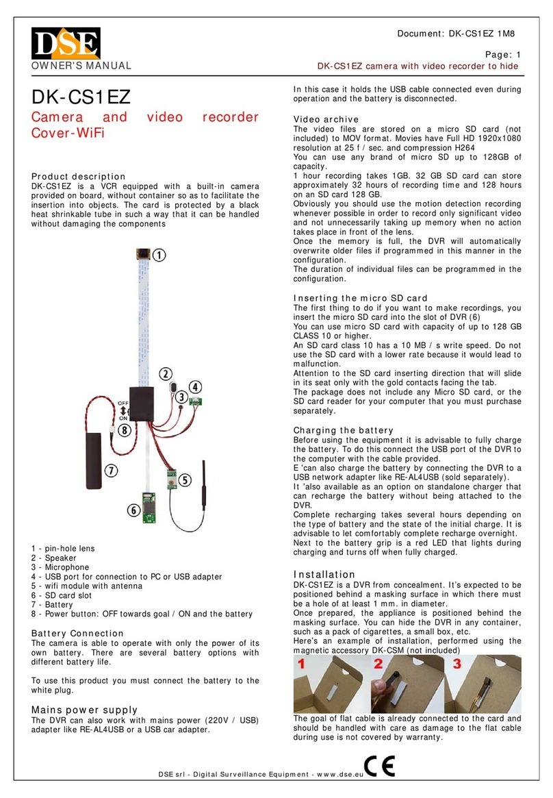 DSE DK-CS1EZ User manual