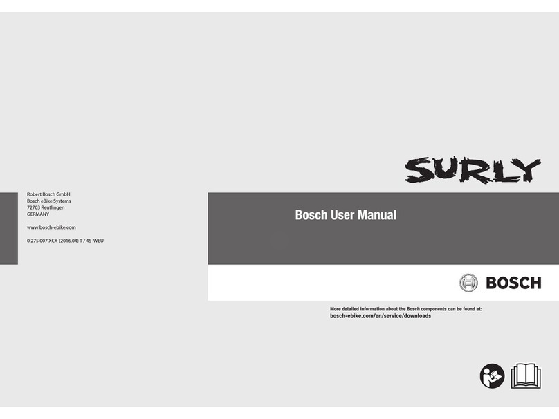 Bosch BDU280P CX owner's manual