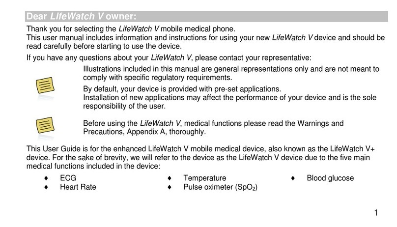 LifeWatch V user guide
