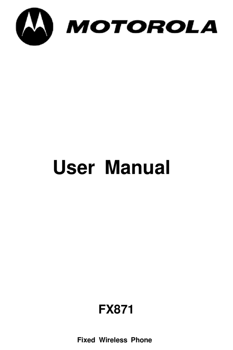 Motorola FX871 user manual
