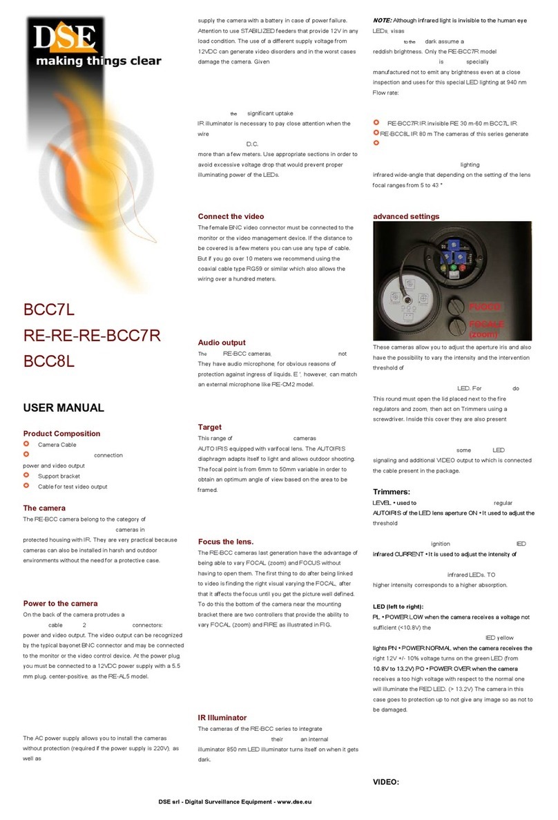 DSE RE-BCC7L User manual