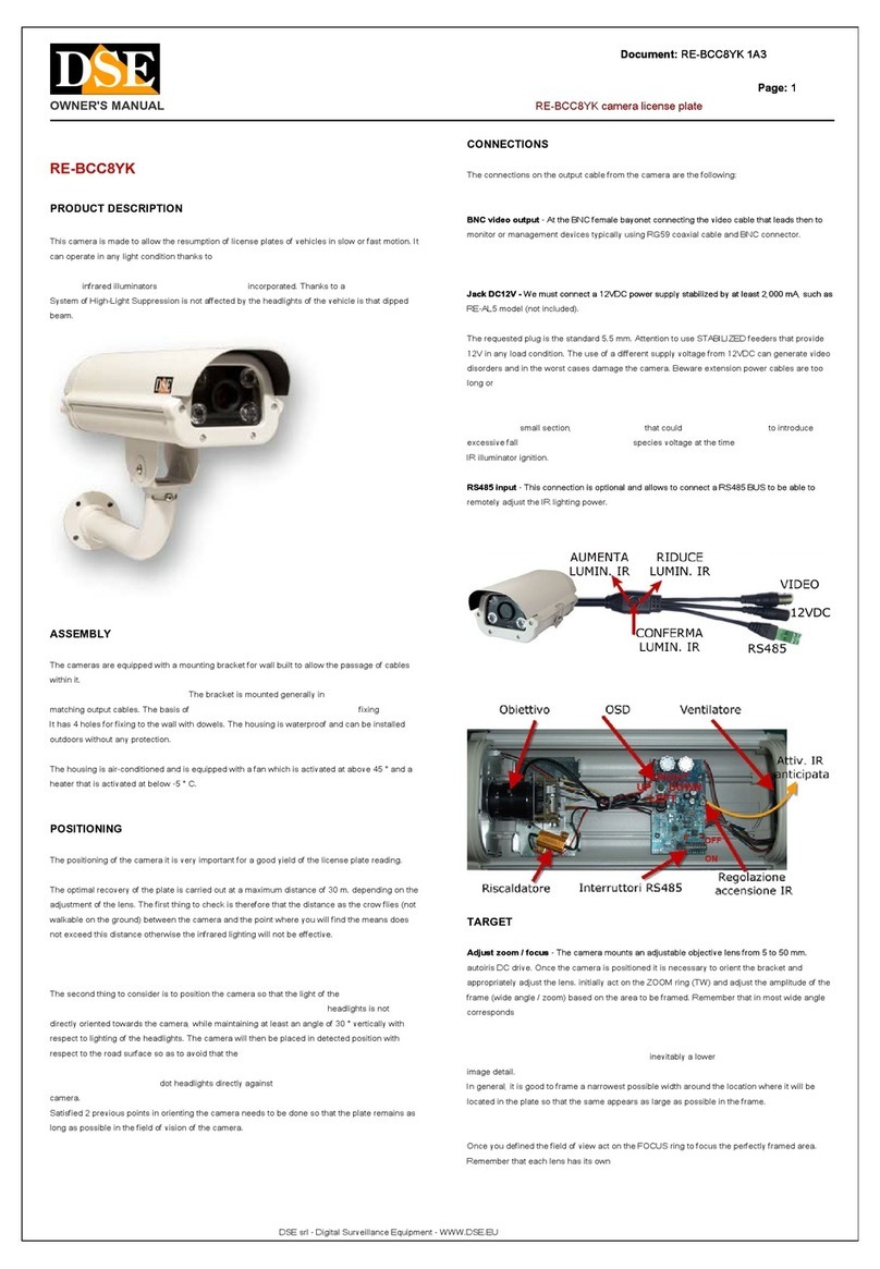DSE RE-BCC8YK User manual