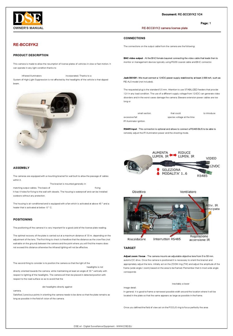 DSE RE-BCC8YK2 User manual