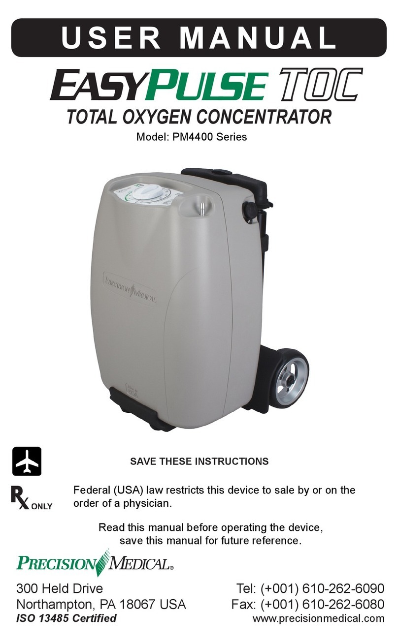 Precision Medical EasyPulse PM4400 Series user manual