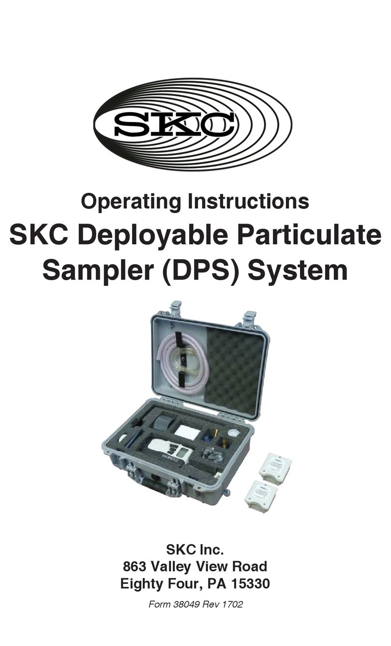 SKC DPS operating instructions