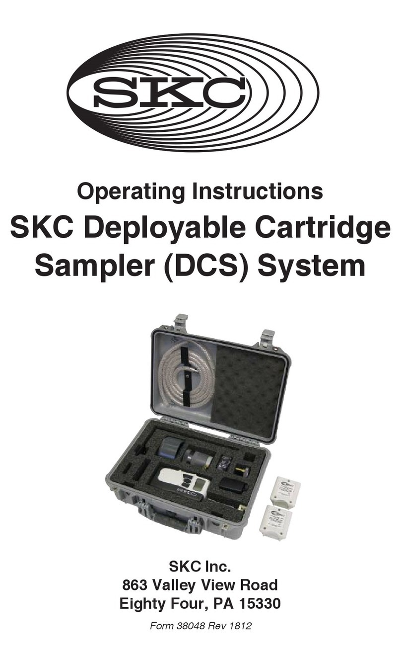 SKC DCS operating instructions