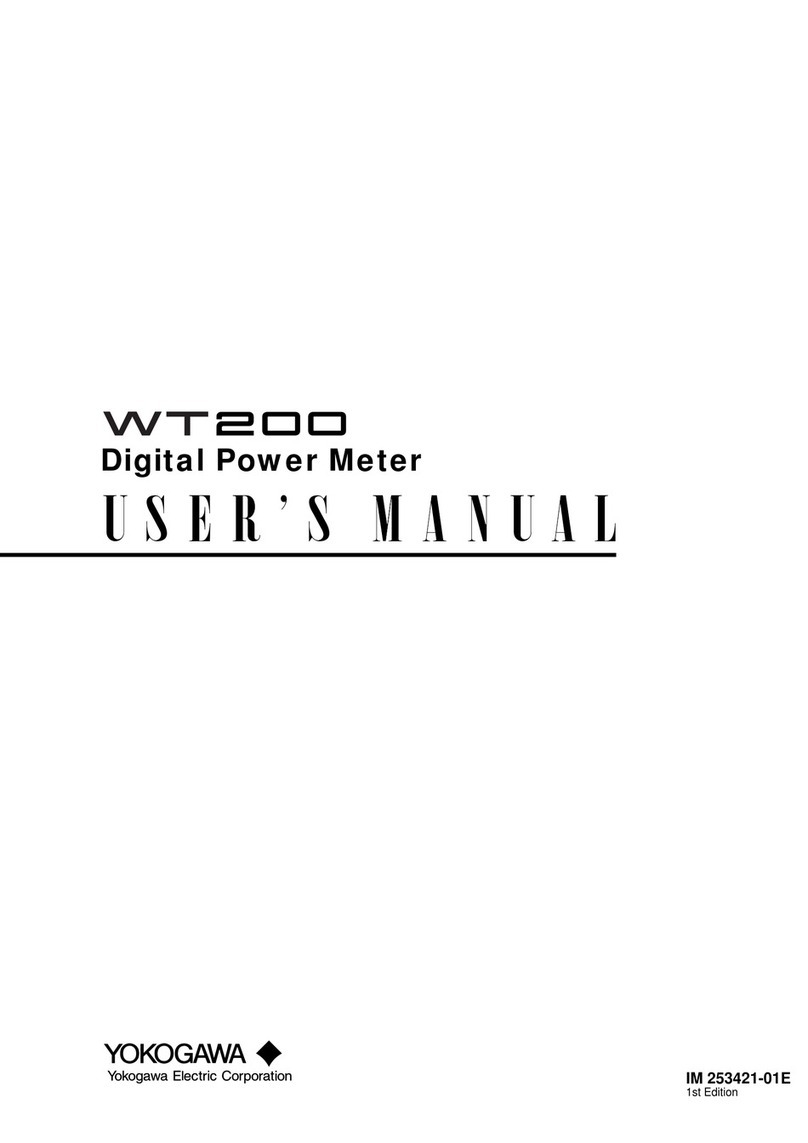 YOKOGAWA WT200 user manual