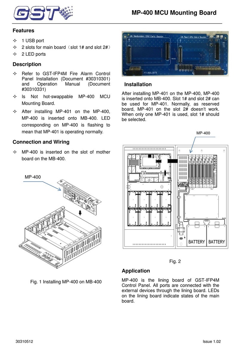 GST MP-400 manual