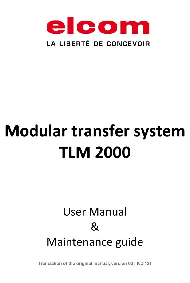 ELCOM TLM 2000 User manual & maintenance guide