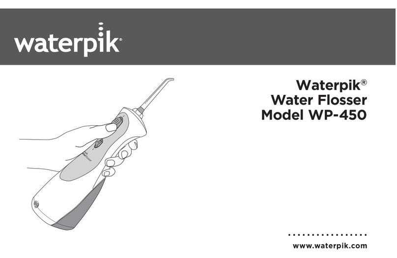 Waterpik Water Flosser WP-450 manual