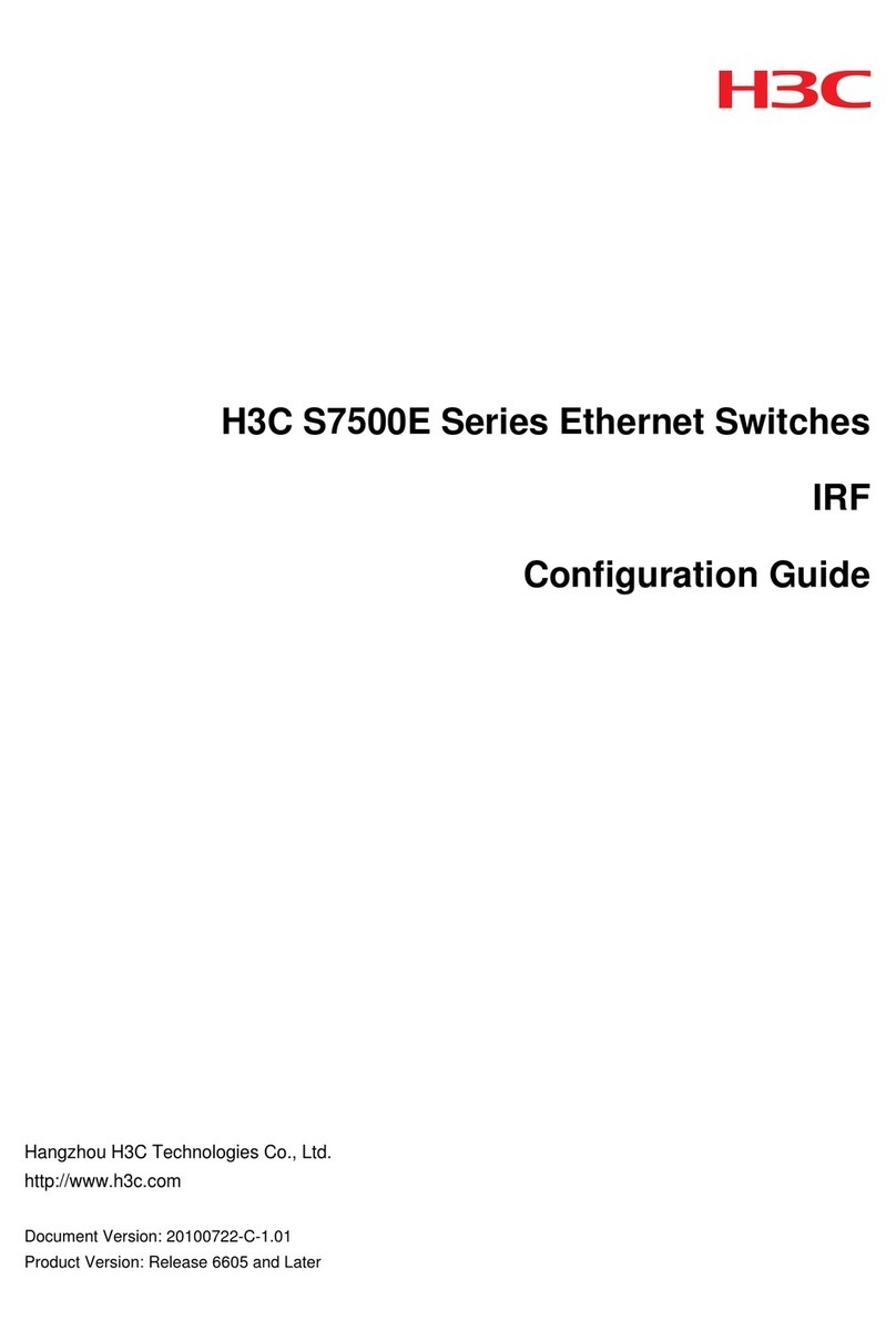 H3C H3C S7500E Series User manual