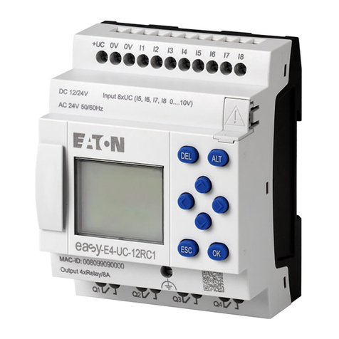 Eaton easyE4 series User manual