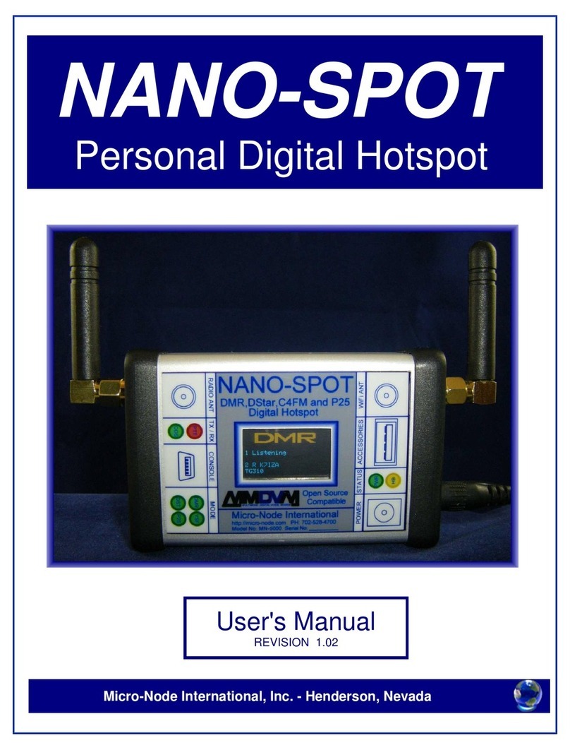 Micro-Node International NANO-SPOT user manual