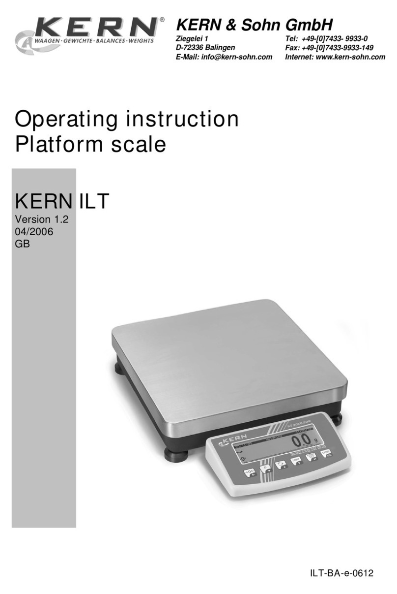 KERN ILT series User manual