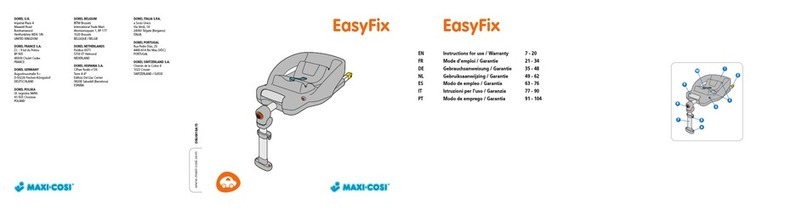 MaxiCosi Easy Fix Troubleshooting guide