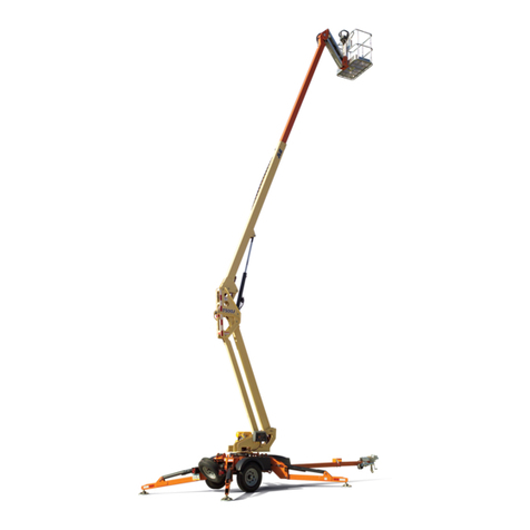 JLG T500J Installation and user guide