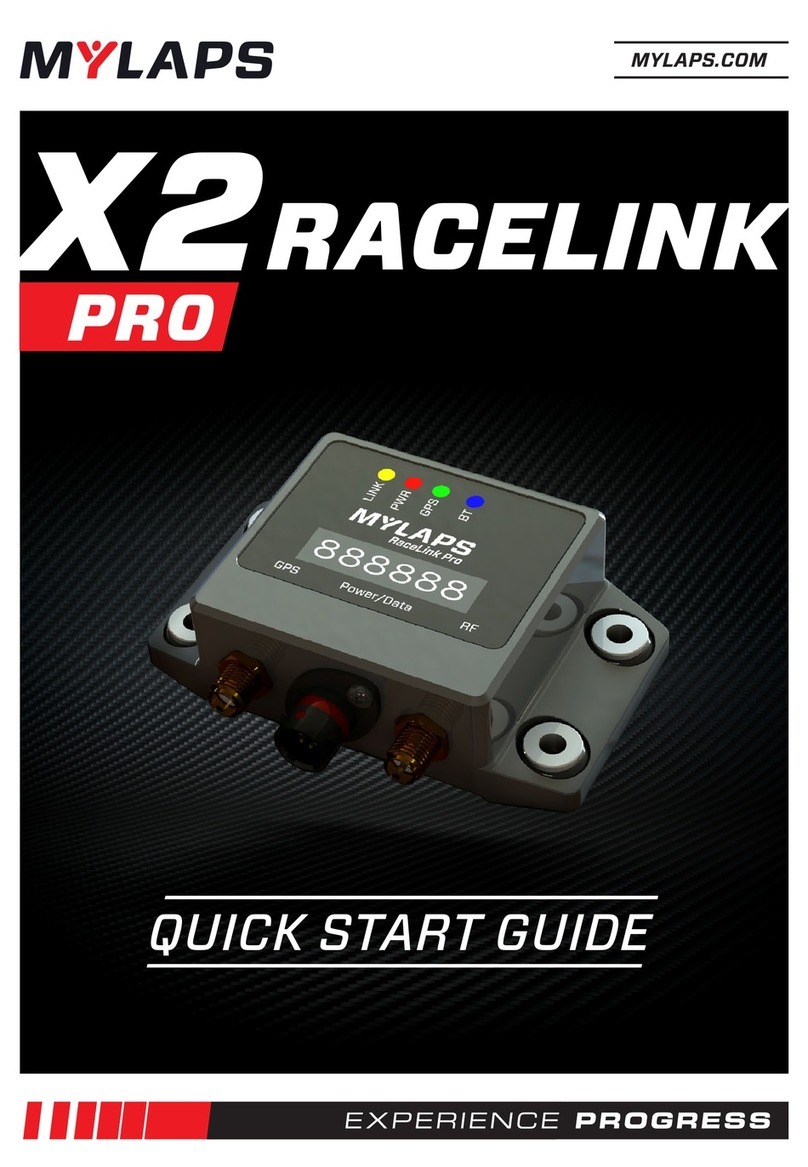 Mylaps X2 RaceLink Pro quick start guide
