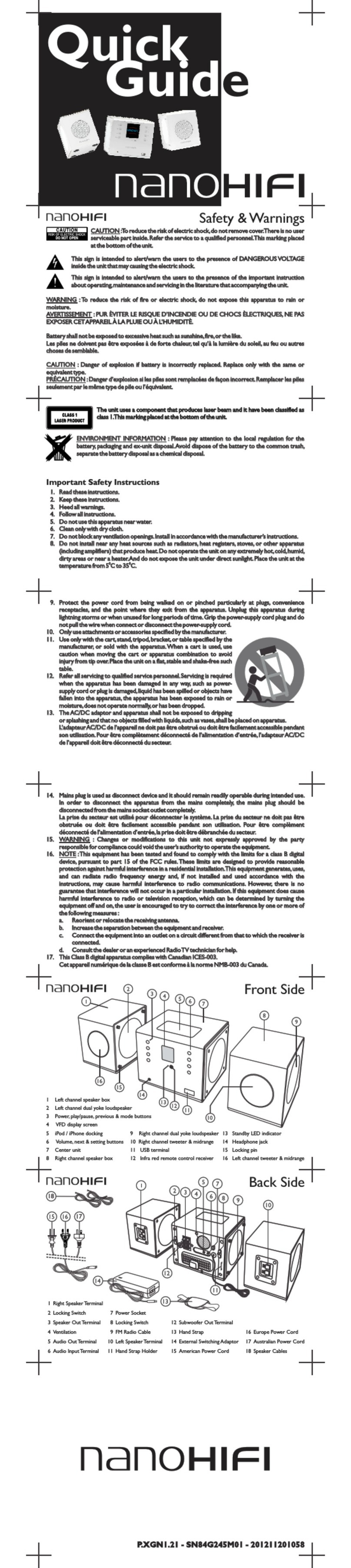 STARCOdirect Nanohifi quick guide