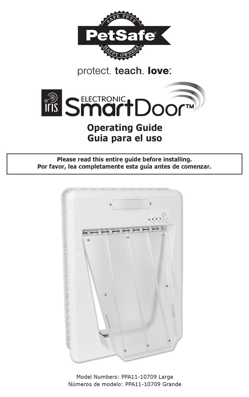 Petsafe SmartDoor PPA11-10709 operating guide Petsafe SmartDoor PPA11-10709 operating guide